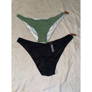 NWT set of 2 Victoria Secret Pink bikini bottoms size XXL